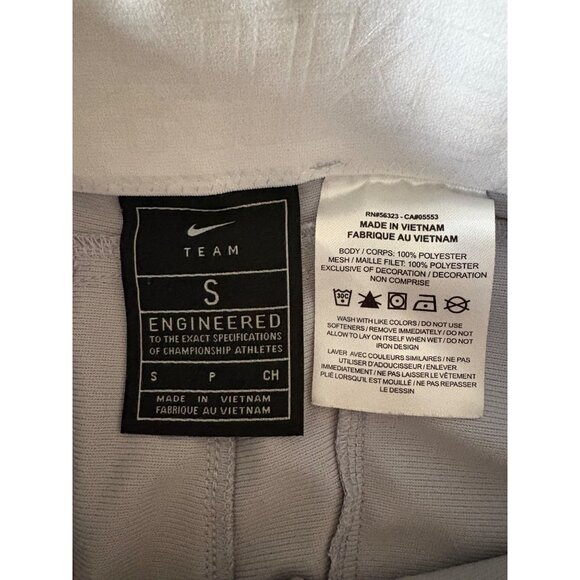 Nike Team Baseball Knickers Style Pants in Gray Size Boys Youth Small - Picture 5 of 12